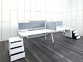 Комплект офисной мебели Herman Miller 3 200х880х1 180 ЛДСП Белый   (КОМБ2-13112)