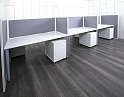 Купить Комплект офисной мебели Techo 4 900х2 030х1 320 ЛДСП Белый   (КОМБ-26092)