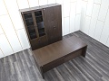 Кабинет руководителя Palladio 2 200х950х770 Шпон Орех   (КРХ-11042)