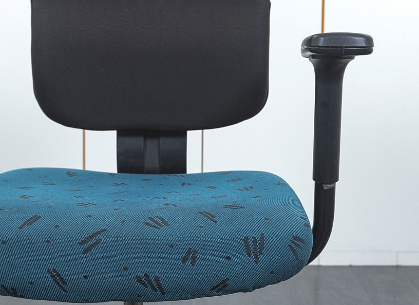 Офисное кресло руководителя  SteelCase Ткань Зеленый   (КРТЗ-04091)