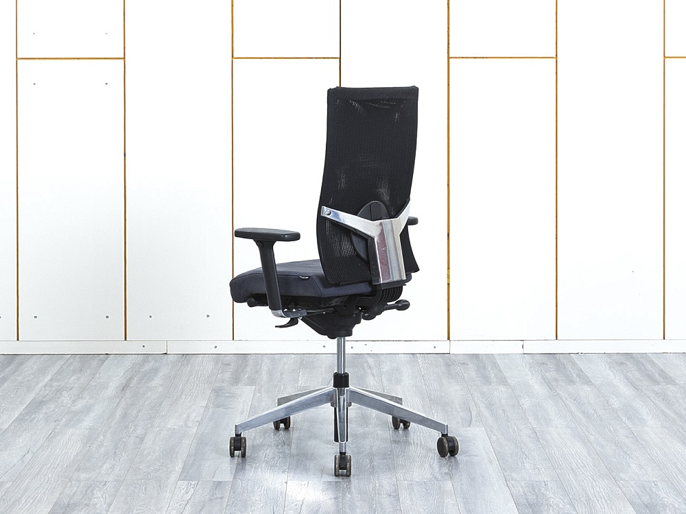 Офисное кресло руководителя  Dauphin Ткань Синий   (КРТН1-13123)