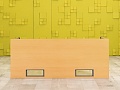 Стол для руководителя   Steelcase ЛДСП Бук Германия  СРПВ1-23036