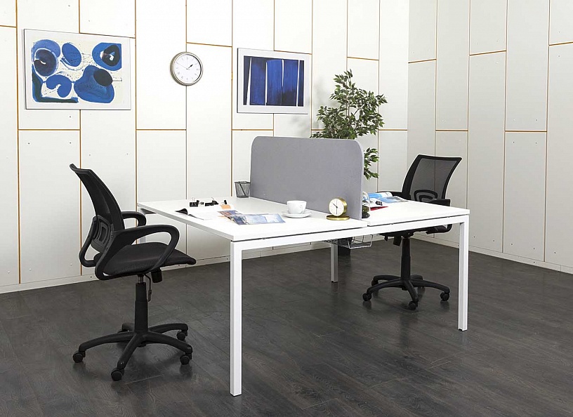 Комплект офисной мебели Инволюкс 1 400х1 630х760 ЛДСП Белый   (КОМБ-18051)