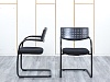 Конференц кресло для переговорной  Черный Ткань VITRA VISAVIS 2  (КДТЧ1-28113)