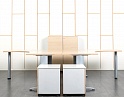 Купить Комплект офисной мебели стол с тумбой Ultom 1 600х1 600х750 ЛДСП Зебрано   (КОМЗ-27011)