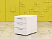 Офисная тумба выкатная Steelcase ЛДСП Белый Франция  ТВ3ЯБ-04026
