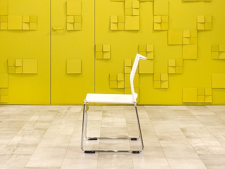 Конференц кресло для переговорной Пластик Белый Россия  УДПБ-240924