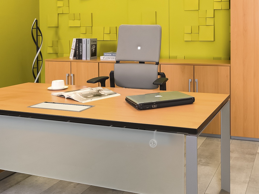 Кабинет руководителя  Steelcase ЛДСП Ольха Франция  КРЛ-04026