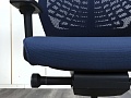 Офисное кресло руководителя  INTERSTUHL Ткань Синий JOYCEis3  (КРТН-28083)
