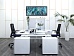Комплект офисной мебели Herman Miller 1 600х1 650х1 180 ЛДСП Белый   (КОМБ-13112)