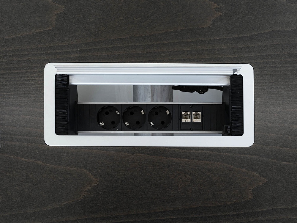 Офисный стол для переговоров Bene 1 850х1 000х740 Шпон Венге   (СГПЕ-16104)