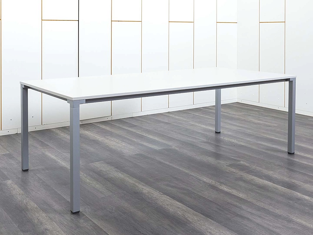 Офисный стол для переговоров SteelCase 2 200х1 000х750 ЛДСП Серый   (СГПС-07122)
