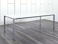 Офисный стол для переговоров SteelCase 2 200х1 000х750 ЛДСП Серый   (СГПС-07122)
