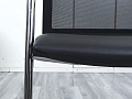 Конференц кресло для переговорной  Черный Сетка Profoffice Skin  (УДСЧ-01044)
