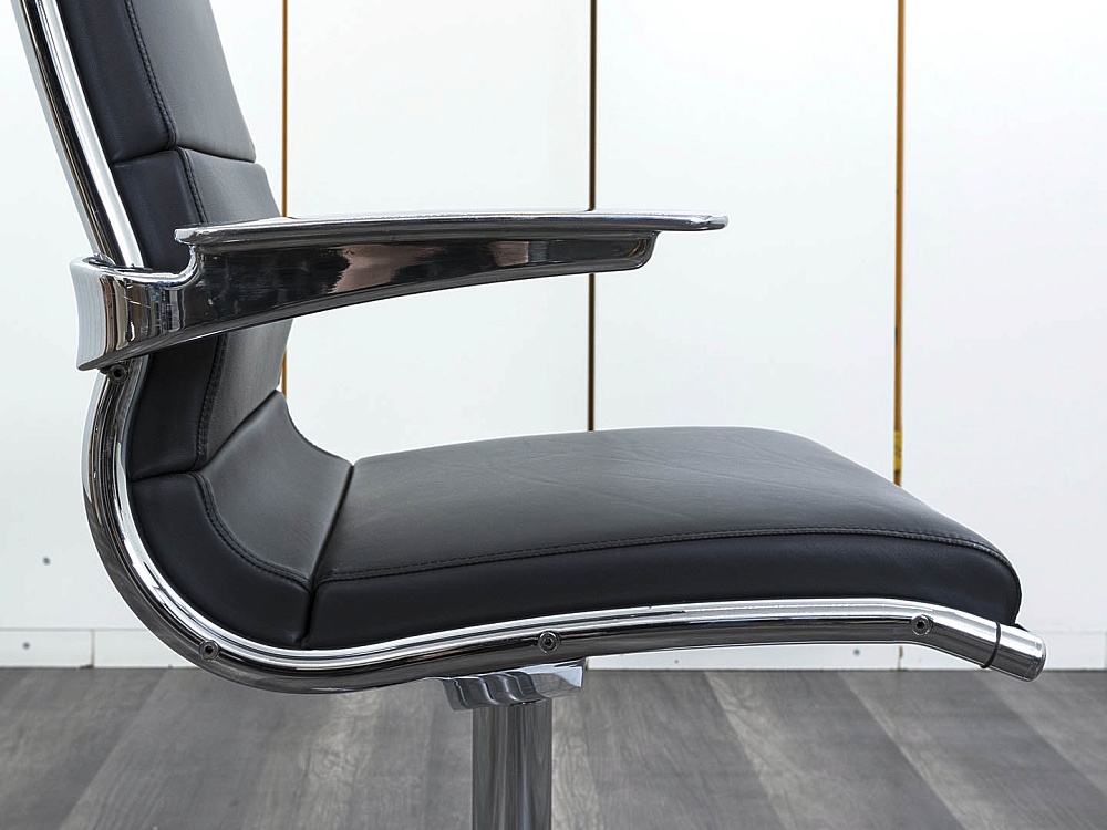 Комплект из 2-х кресел Sitland  Кожа Черный SIT IT MANAGER  (КНКЧК-16112)