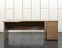 Купить Комплект офисной мебели стол с тумбой  1 600х900х750 ЛДСП Зебрано   (СПУЗКл-10061)