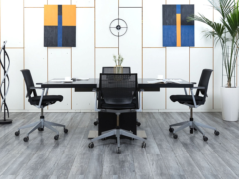 Офисный стол для переговоров BoConcept 1 925х915х760 ЛДСП Черный   (СГПЧ-02104)