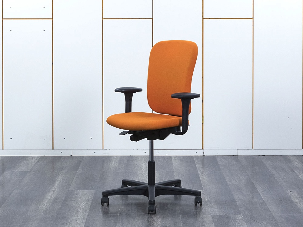 Офисное кресло для персонала  Ahrend Ткань Оранжевый   (КПТО-20053)