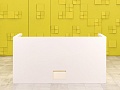Офисный стол прямой Vitra ЛДСП Белый Швейцария  СППБ3-04026