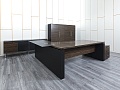 Кабинет руководителя Sinetica 2 280х2 000х730 Шпон Зебрано Ego Cotto  (КРЗ-07034)
