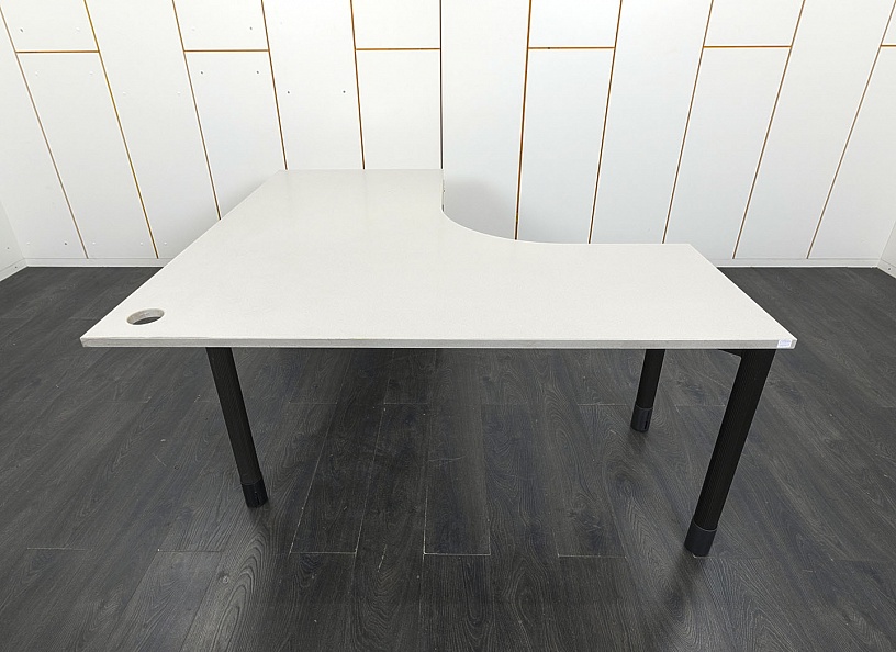 Комплект офисной мебели стол с тумбой Bene 1 600х1 600х750 ЛДСП Серый   (СПУСКп-18081)