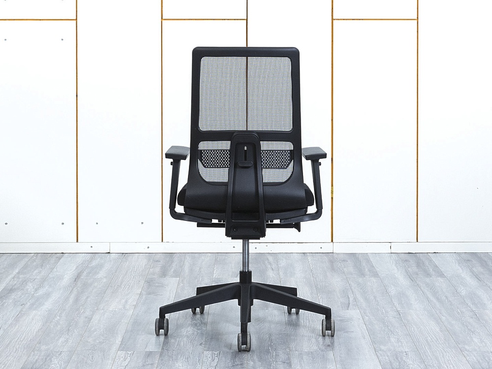 Офисное кресло для персонала  ICF Сетка Черный Pyla Chair  (КПСЧ-02102)