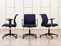 Конференц кресло для переговорной  Синий Ткань SteelCase   (УНТН-12128)