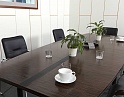 Купить Офисный стол для переговоров EGO 3 000х1 300х770 ЛДСП Зебрано   (СГПЗ-11090)