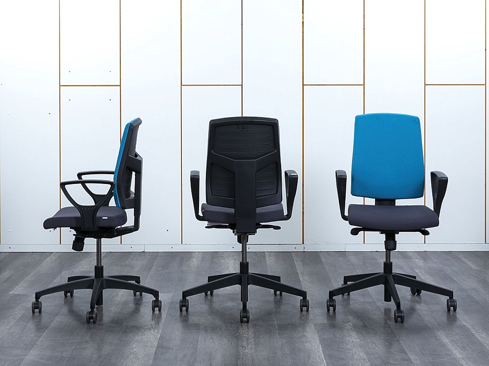 Офисное кресло для персонала  Profim Ткань Синий Raya  (КПТН-08063)