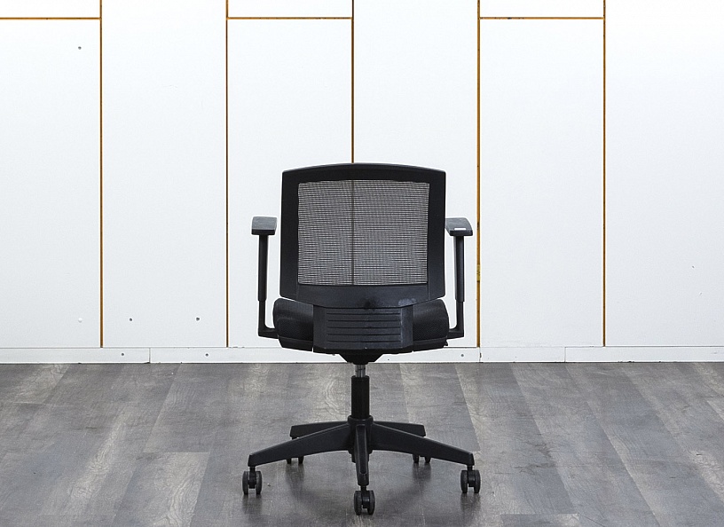 Офисное кресло для персонала   Сетка Черный   (КПСЧ-02023)