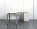 Купить Комплект офисной мебели стол с тумбой  1 600х1 600х750 ЛДСП Зебрано   (СПУЗКп-09111)