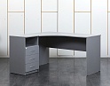 Купить Комплект офисной мебели стол с тумбой  1 400х900х750 ЛДСП Серый   (СПУСКл-09111)