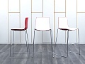 Барный стул Arper  Пластик Красный Catifa 46  (УДПК-03073)