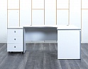 Купить Комплект офисной мебели стол с тумбой  1 500х1 200х750 ЛДСП Белый   (СПУБКп-03082)