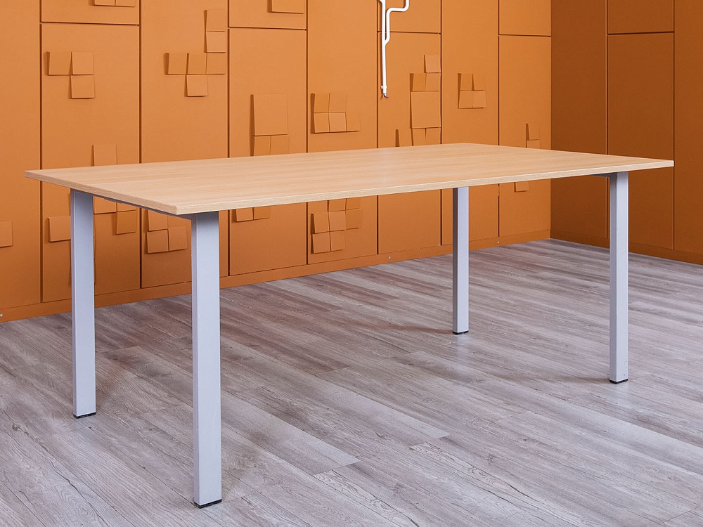 Офисный стол для переговоров Bene 1 800х1 000х730 ЛДСП Зебрано   (СГПЗ-20035)