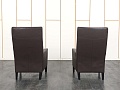 Комплект из 2-х кресел Walter Knoll Кожа Коричневый   (КНККК-30011)