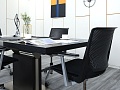 Офисный стол для переговоров BoConcept 1 925х915х760 ЛДСП Черный   (СГПЧ-02104)