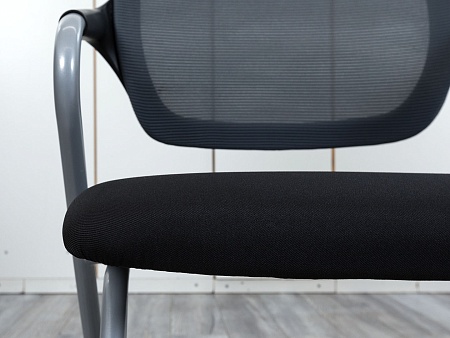 Конференц кресло для переговорной  Черный Сетка Sunon   (КПСЧ-31104)