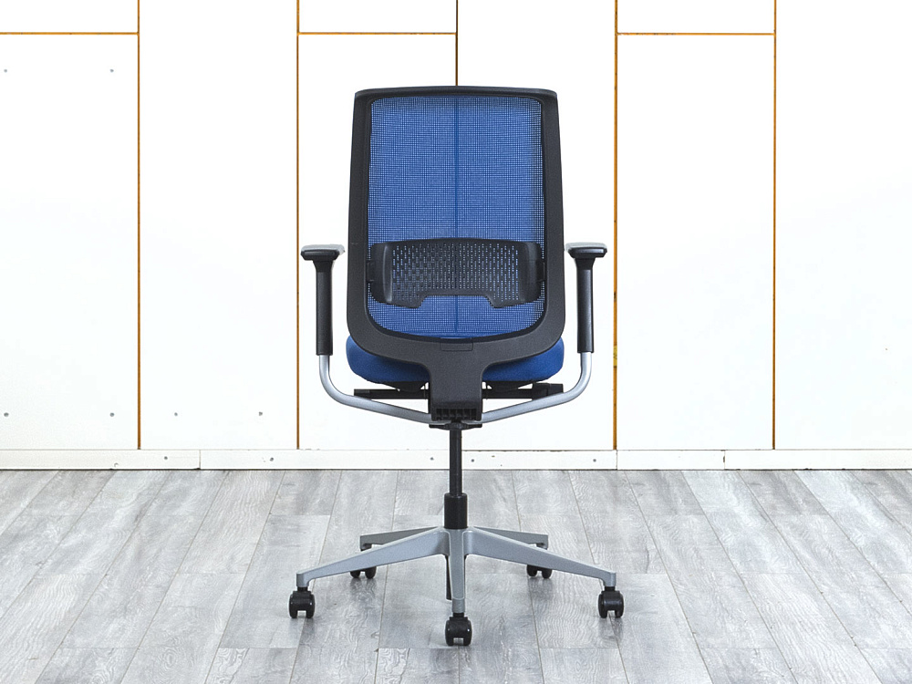 Офисное кресло для персонала  SteelCase Сетка Синий Reply Air  (КПСН-29074)