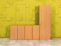 Кабинет руководителя  Steelcase ЛДСП Ольха Франция  КРЛ1-04026