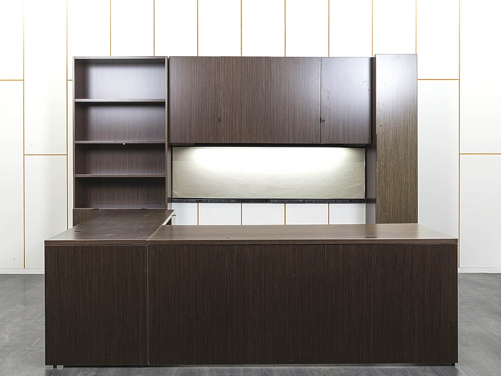 Кабинет руководителя Walter Knoll 2 430х2 130х750 ЛДСП Венге   (КРЕ1-17091)