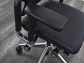 Офисное кресло руководителя  SteelCase Кожа Черный Please 2 Ergonomic  (КРКЧ1-03110)