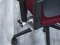 Офисное кресло руководителя  SteelCase Ткань Красный Please 2 Ergonomic  (КРТК-14113)