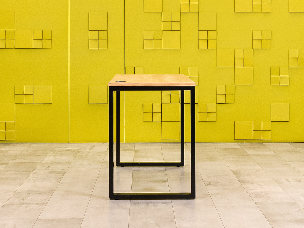 Офисный стол прямой ЛДСП Зебрано Россия  СППЗ-18075