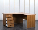 Купить Комплект офисной мебели стол с тумбой  1 600х1 180х750 ЛДСП Ольха   (СПУЛКл-28091)
