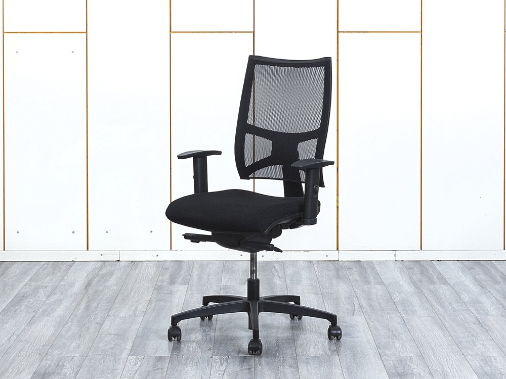 Офисное кресло для персонала  Sitland  Сетка Черный Team Strike  (КПСЧ-20054)