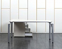 Купить Комплект офисной мебели стол с тумбой  1 600х1 430х750 ЛДСП Зебрано   (СПУЗК1п-09111)