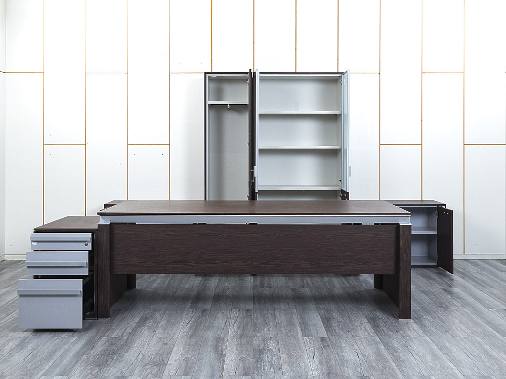 Кабинет руководителя MARTEX 2 200х1 000х750 Шпон Венге HAN  (КРЕ-05034)