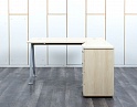 Купить Комплект офисной мебели стол с тумбой  1 400х1 600х750 ЛДСП Клен   (СПУВКп-13033)