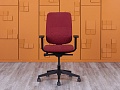 Офисное кресло для персонала  SteelCase Ткань Красный   (КПТК-30045)